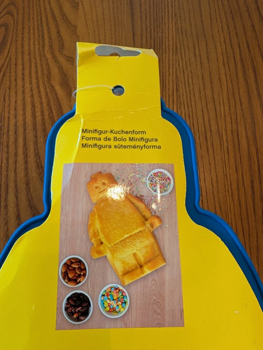 Lego Blue Minifigure Cake Mold - NEW